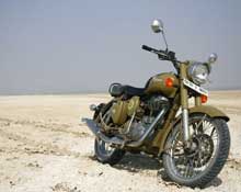 Auf dem Royal Enfield durch Rajasthan