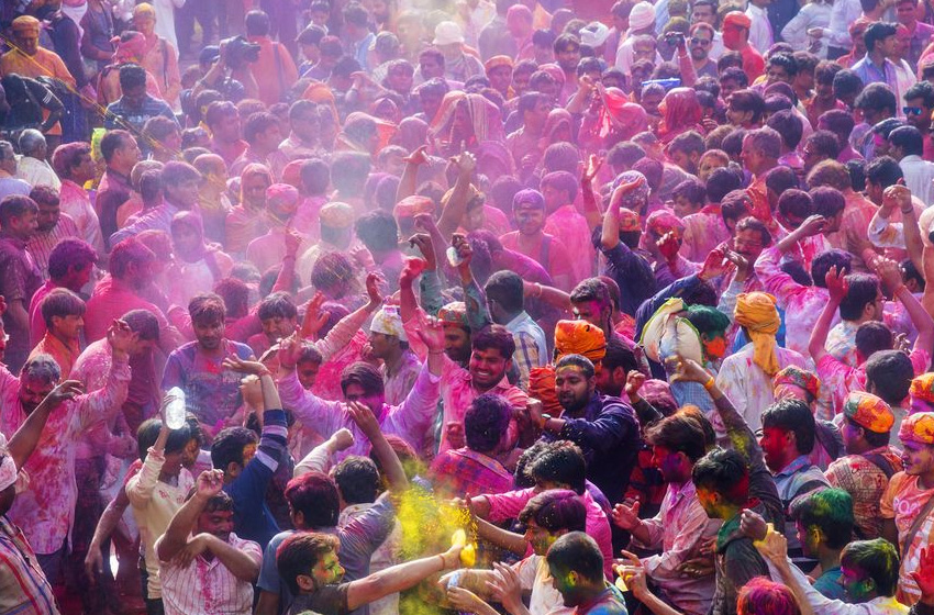 Das Holi Fest in Indien