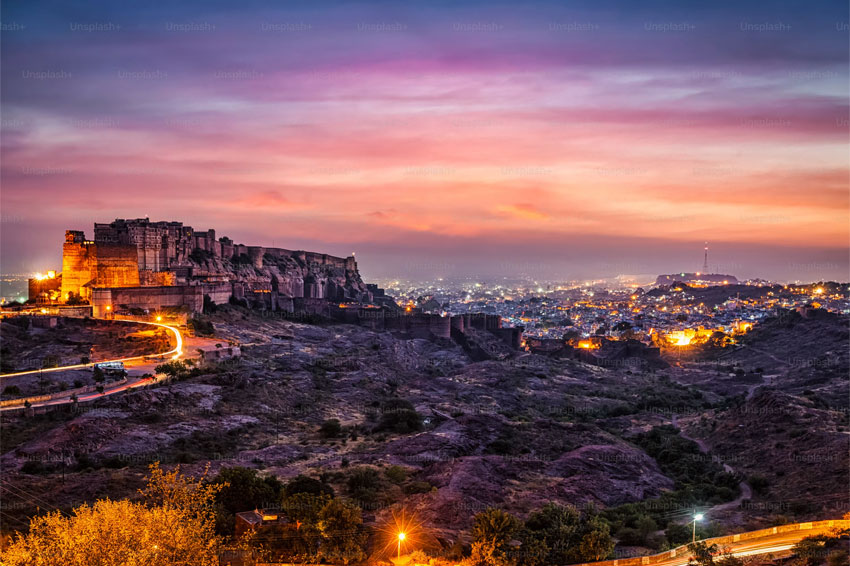 Royal Enfield Motorradreise durch Rajasthan mit Jaipur, Jodhpur und Jaisalmer