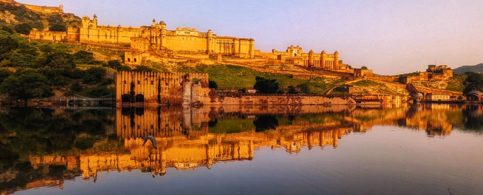 Jaisalmer Fort, Mehrangarh Fort in Jodhpur und Amer Fort bei Jaipur, Rajasthan.