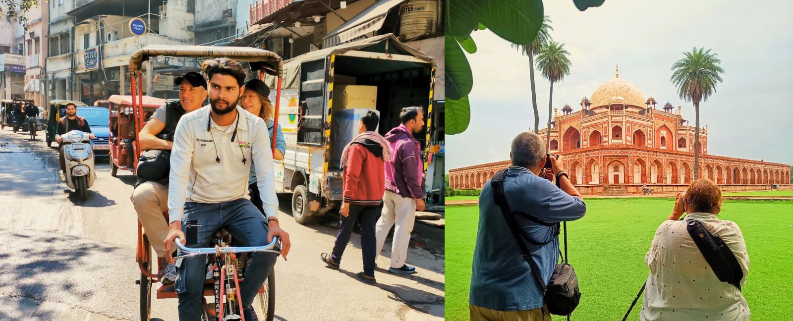 Sehenswürdigkeiten in Delhi, Agra, Amritsar und Jaipur, Indien.