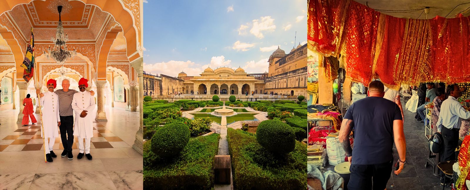 Sehenswürdigkeiten in Delhi, Agra, Amritsar und Jaipur, Indien.