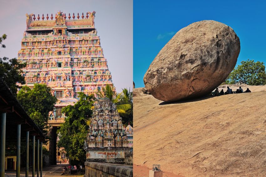 Brihadeeswara-Tempel in Thanjavur, Tamil Nadu.